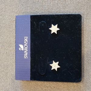 Swarovski crystal star earrings